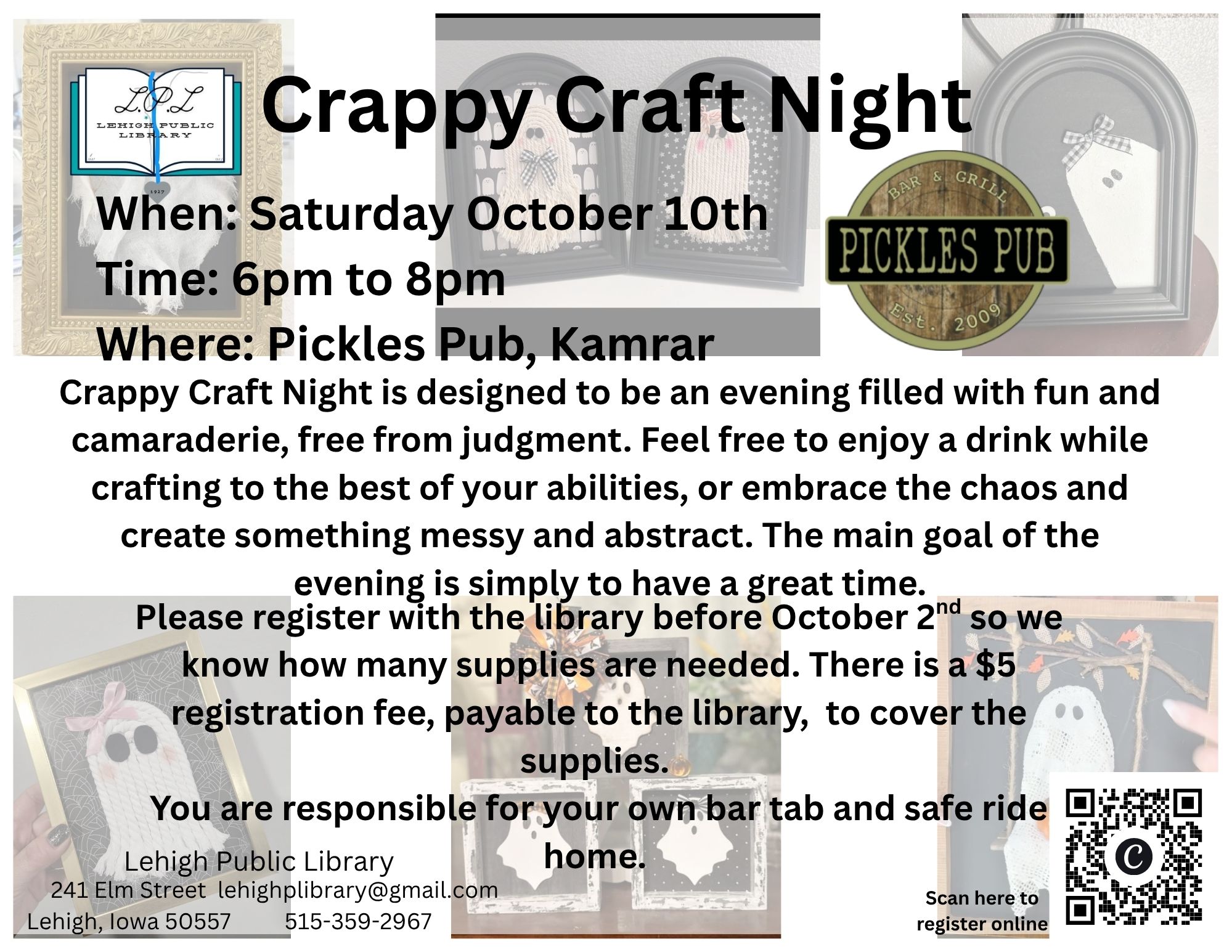 Crappy Craft Night at Pickles Pub